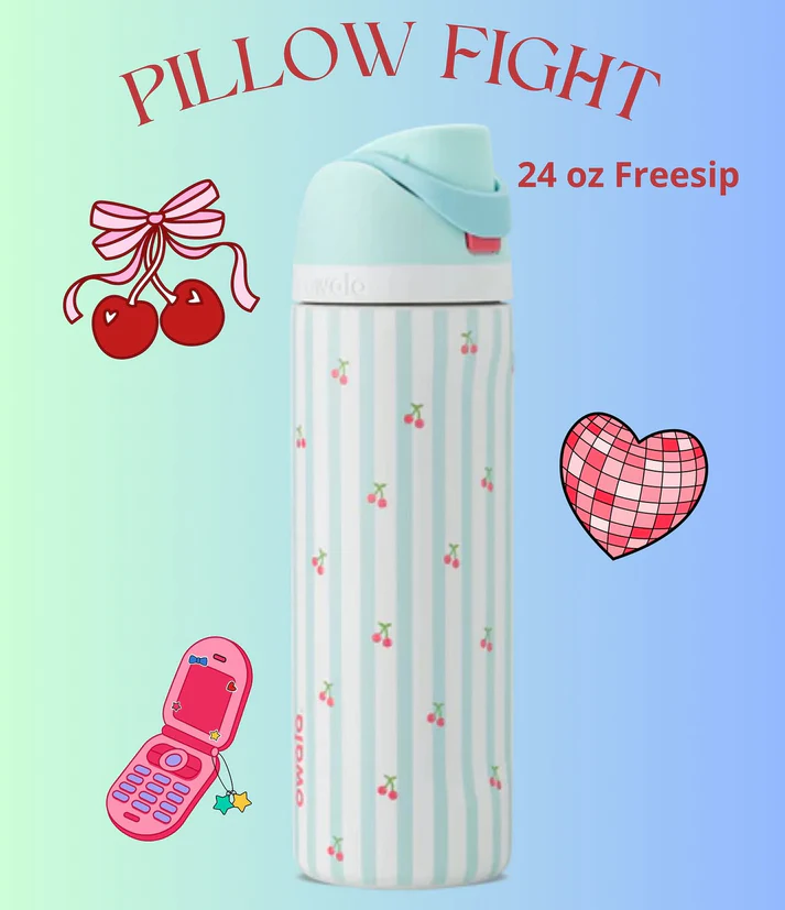 Owala FreeSip Bottle - Pink Bow ๐๐