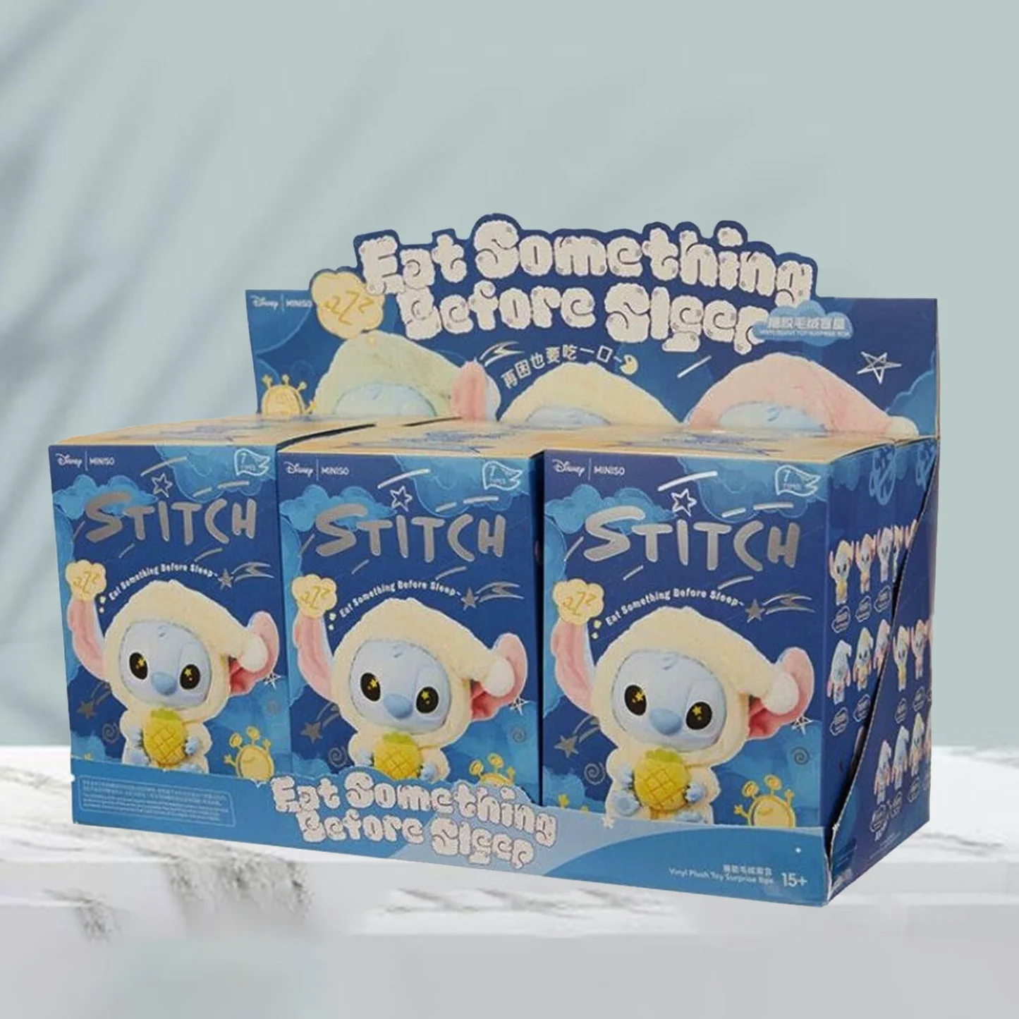 Miniso Stitch Blind Box - Eat Something Before Sleep (1 pc)