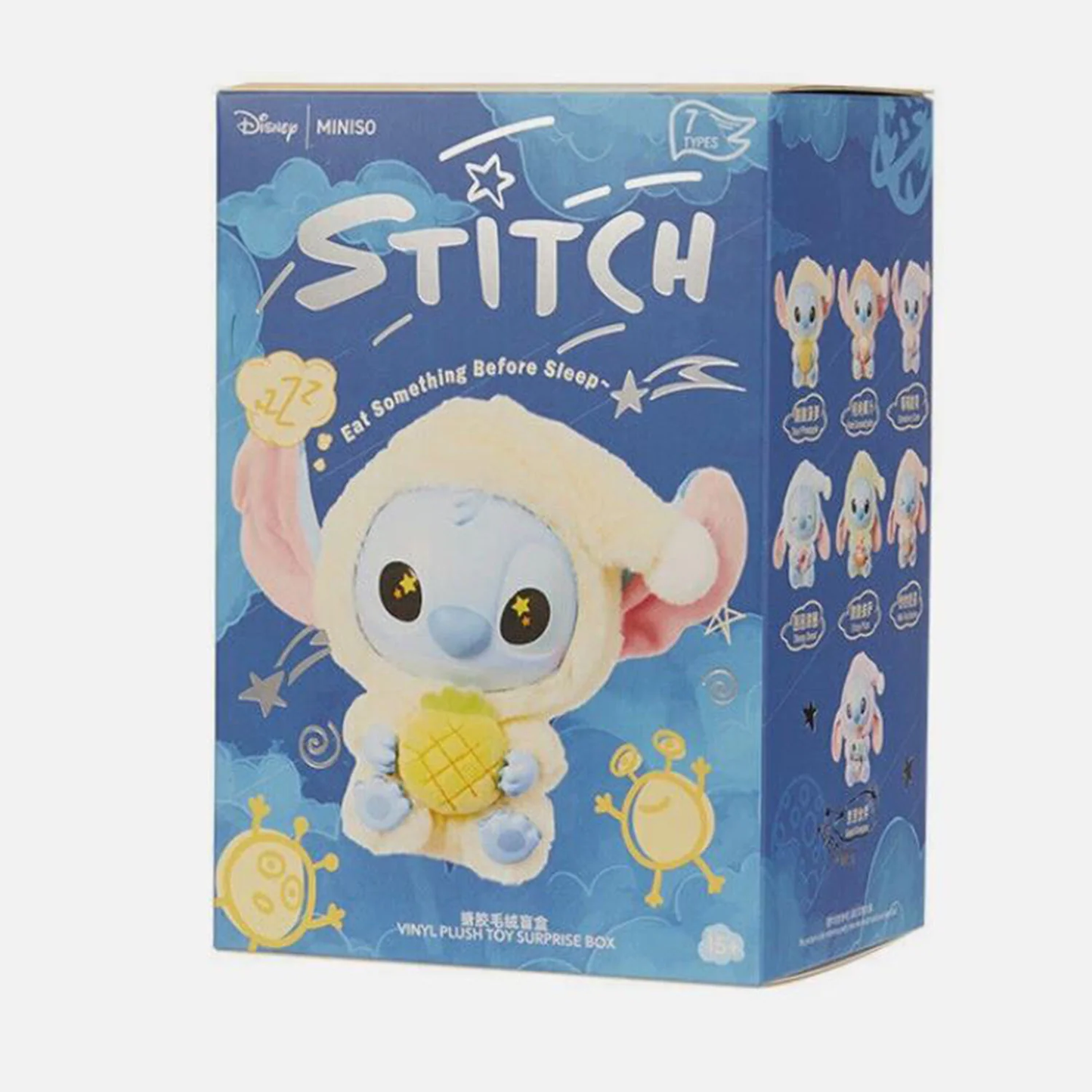 Miniso Stitch Blind Box - Eat Something Before Sleep (1 pc)
