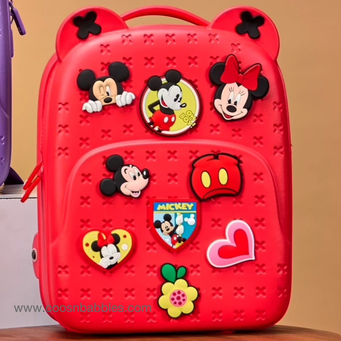 Silicone Bag For Kids | Cartoon Bag With Stick-Ons