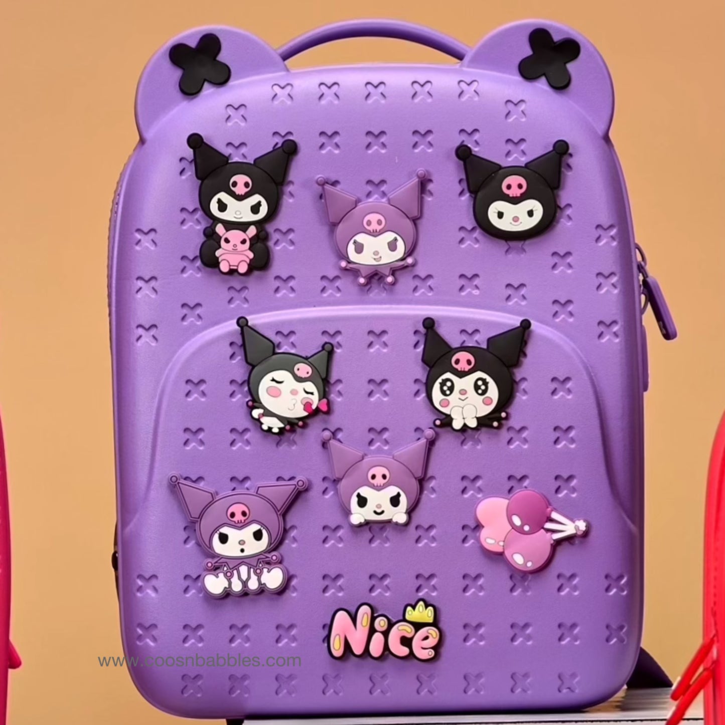 Silicone Bag For Kids | Cartoon Bag With Stick-Ons