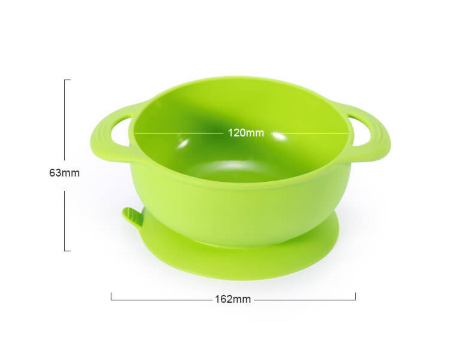Suction Bowl With Lid and Spoon