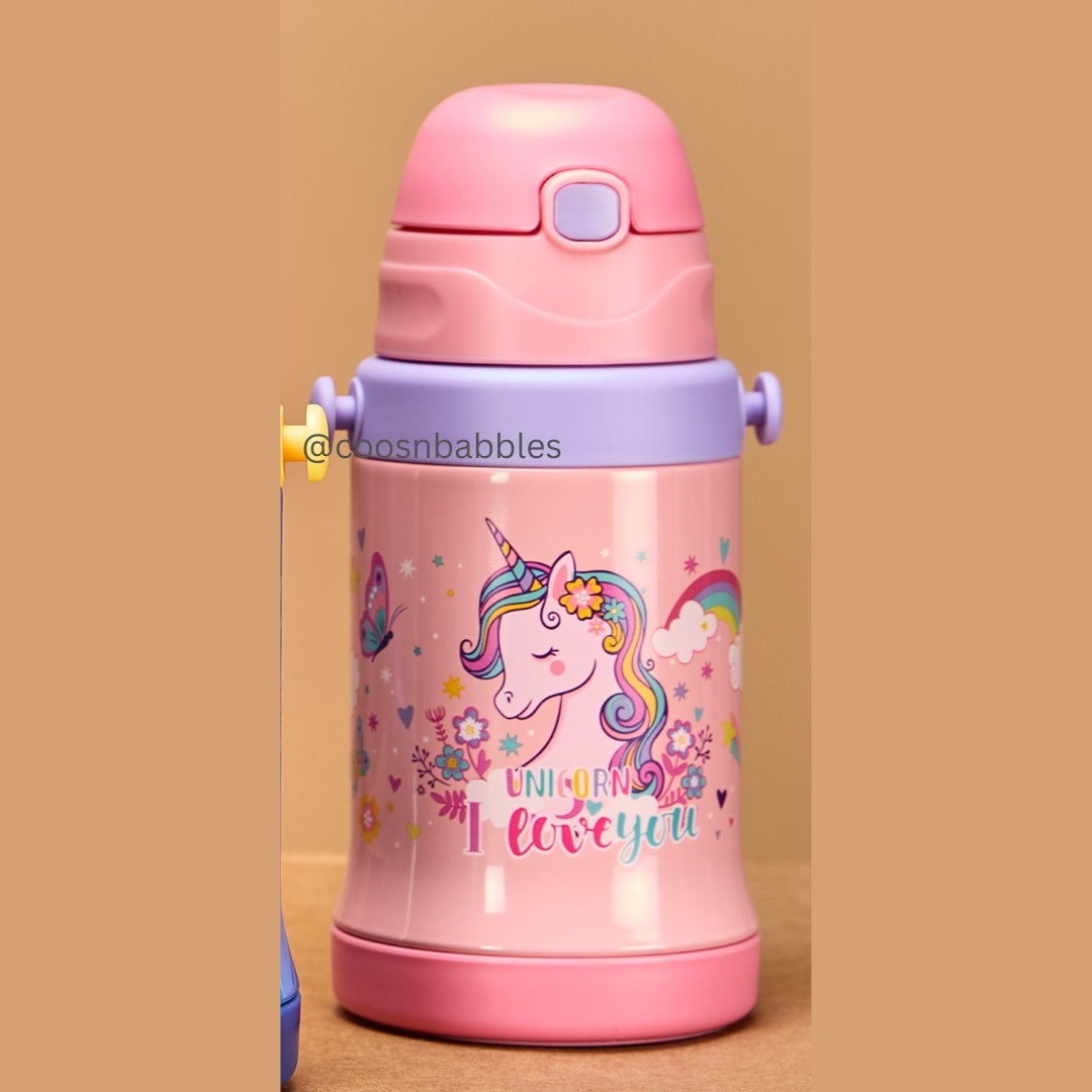 Hot and Cold Stainless Steel Sipper Bottle (450 ml)