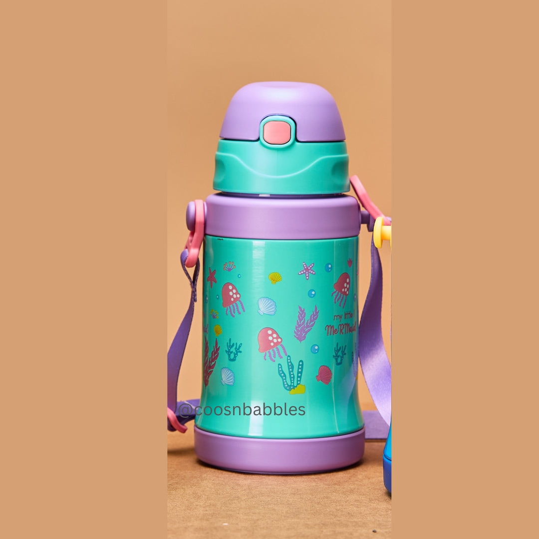 Hot and Cold Stainless Steel Sipper Bottle (450 ml)