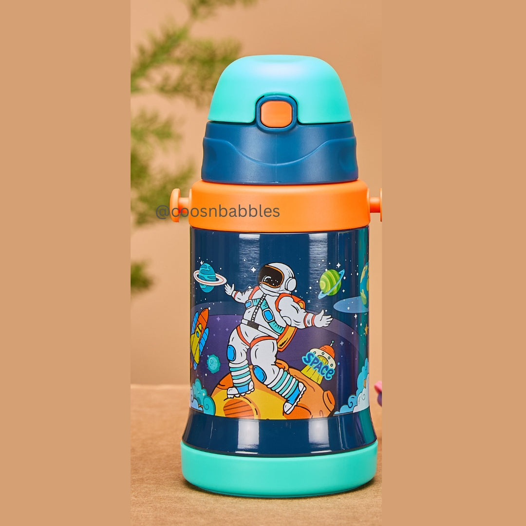 Hot and Cold Stainless Steel Sipper Bottle (450 ml)