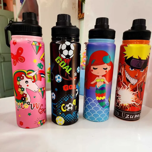 Zippy Toon – Stainless Steel Cartoon Bottle | Hot & Cold | 900ml