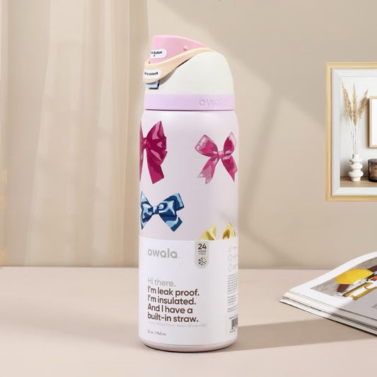 Owala FreeSip - Girl Hood 🎀💗 32 OZ (950 ml)