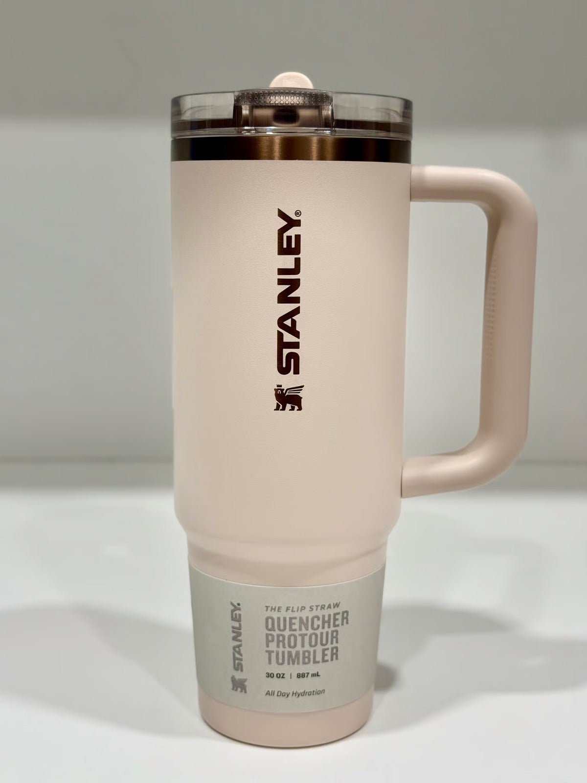 Stanley Quencher ProTour FlipStraw Tumbler | 40 OZ | Beige Gold