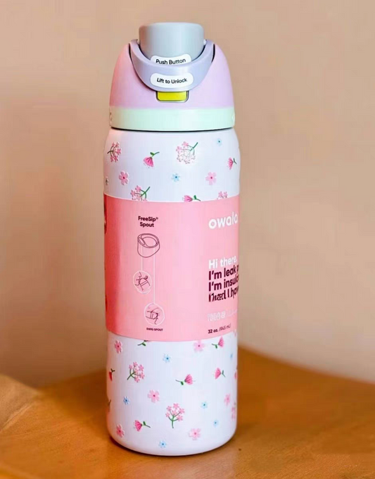 Owala FreeSip - Cherry Blossom 🌸💧 24 OZ (710 ml)