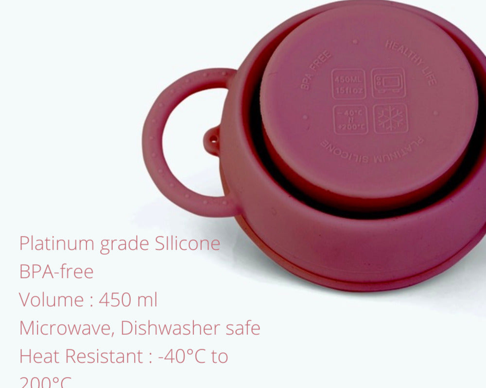 2-in-1 Snack Catcher Cum Sippy Cup