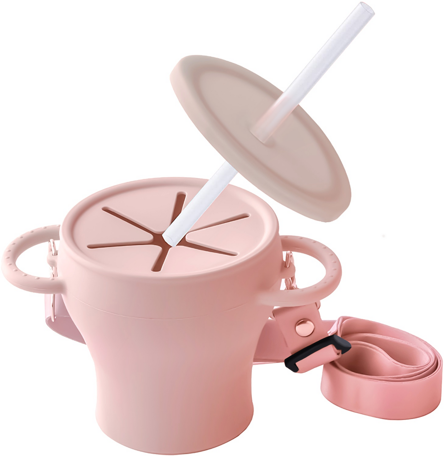 2-in-1 Snack Catcher Cum Sippy Cup